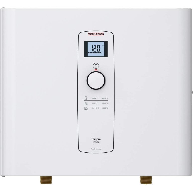  Stiebel Eltron Tempra 36 Trend Tankless Water Heater on a white background