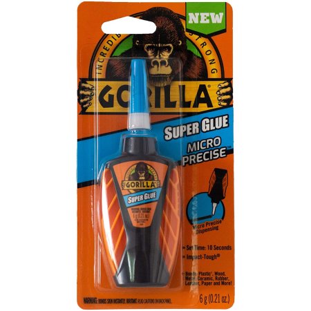  The Best Glue For Leather Option: Gorilla Micro Precise Super Glue