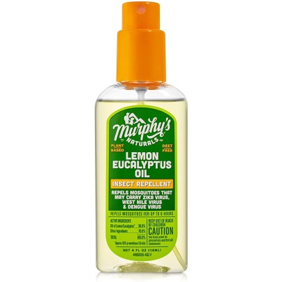 The Best Natural Bug Spray Option: Murphy's Naturals Lemon Eucalyptus Insect Repellent