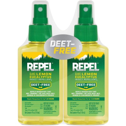 The Best Natural Bug Spray Option: REPEL Plant-Based Lemon Eucalyptus Insect Repellent