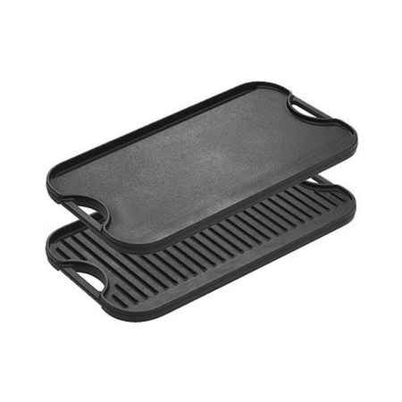 Lodge Pre-Seasoned Cast Iron Reversible Grill/Griddle
