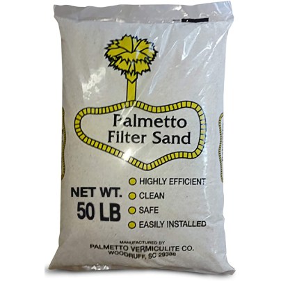 The Best Pool Filter Sand Option: Palmetto Poolfilter-50 Superior Pool Sand Filter