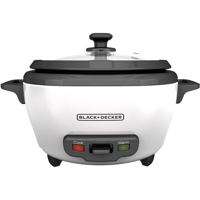 The Best Small Rice Cooker Option: BLACK+DECKER RC506 6-Cup Cooked_3-Cup Uncooked Cooker