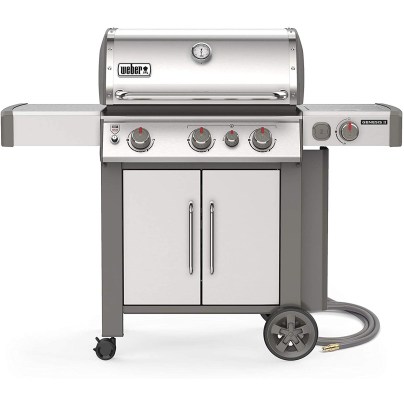 Best Stainless Steel Grill Option: Weber 66006001 Genesis II S-335 3-Burner Gas Grill