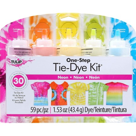 Tulip One-Step 5 Color Tie-Dye Kits Neon