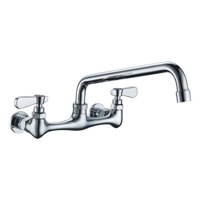 The Best Utility Sink Faucet Option: BWE Kitchen Faucet Wall Mount Commercial Sink Faucet