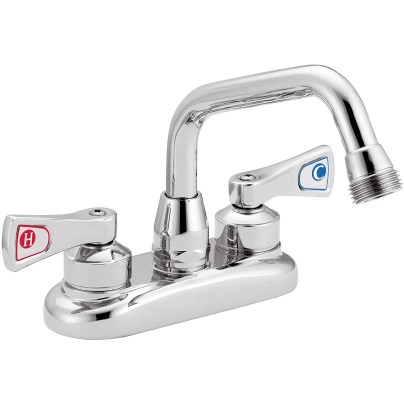The Best Utility Sink Faucet Option: Moen 8277 Commercial M-DURA 4-Inch Utility Faucet