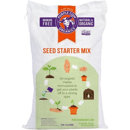 Purple Cow Organics Natural Compost Seed Starter Mix