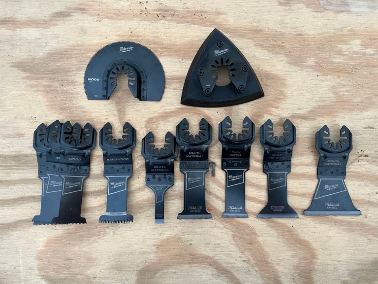 Oscillating Tool Blades_Milwaukee unboxed