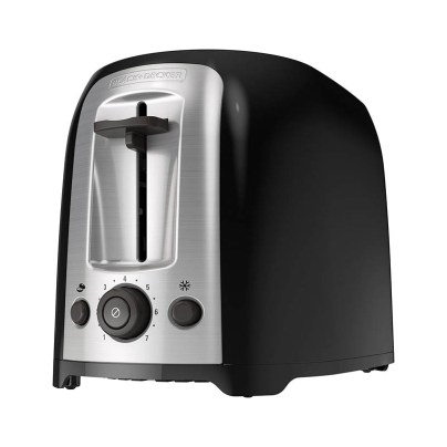 The Best 2 Slice Toaster Option: BLACK+DECKER 2-Slice Extra Wide Slot Toaster