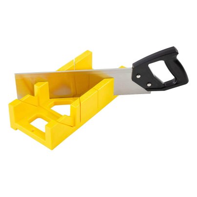 The Best Back Saw Option: GreatNeck BSB14 12 Inch Mitre Box w 14 Inch Back Saw