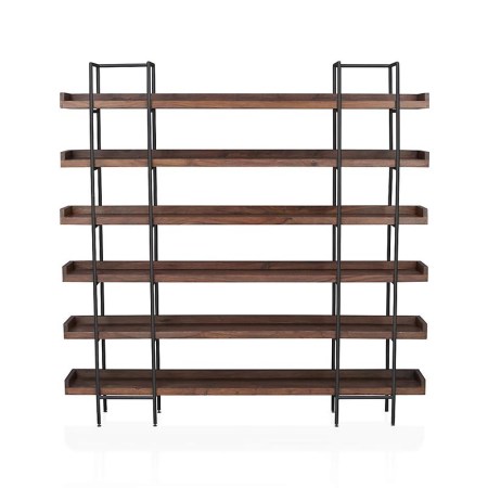 Crate u0026 Barrel Beckett 6-High Shelf Sable Bookcase