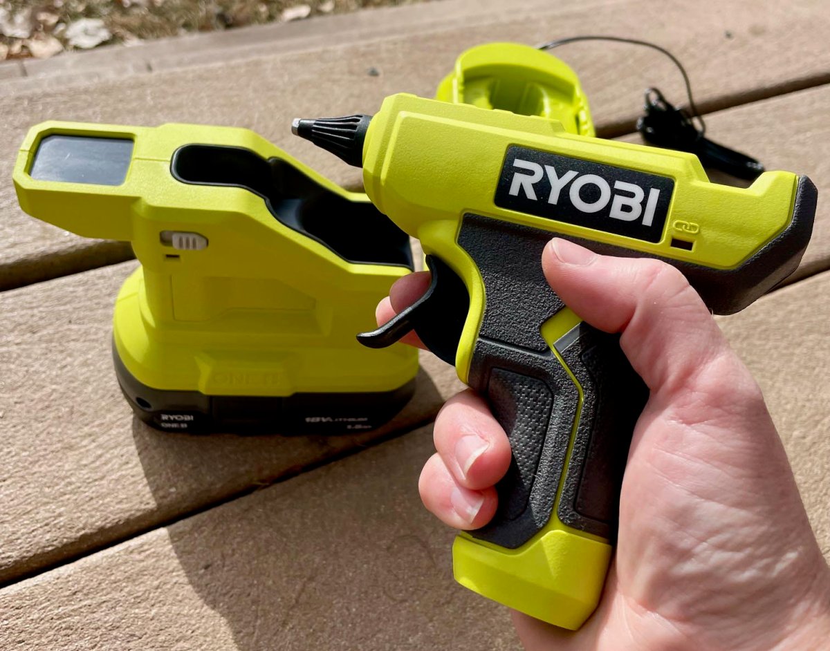 The Best Cordless Glue Guns Ryobi cordless glue gun