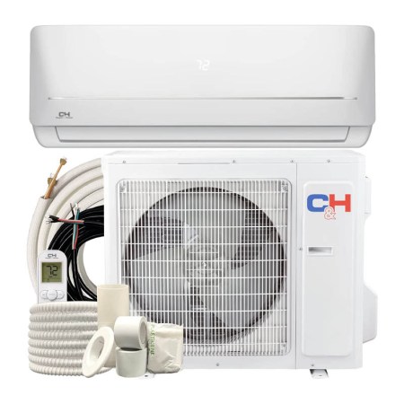 Cooper u0026 Hunter 9,000-BTU Ductless AC/Heating System