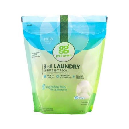 Grab Green Natural 3 in 1 Laundry Detergent Pods 