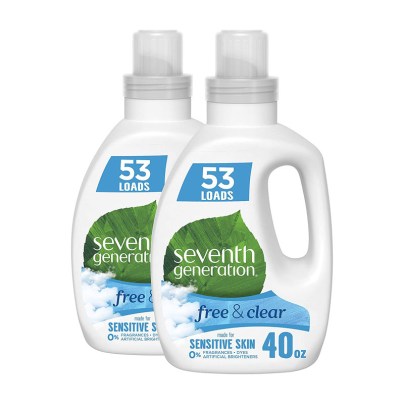The Best Natural Laundry Detergent Option: Seventh Generation Laundry Detergent Unscented