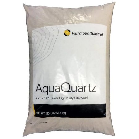  Bag of FairmountSantrol AquaQuartz Silica Pool Filter Sand