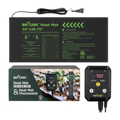The Best Seedling Heat Mat Option Bn-Link Seedling Heat Mat With Digital Thermostat