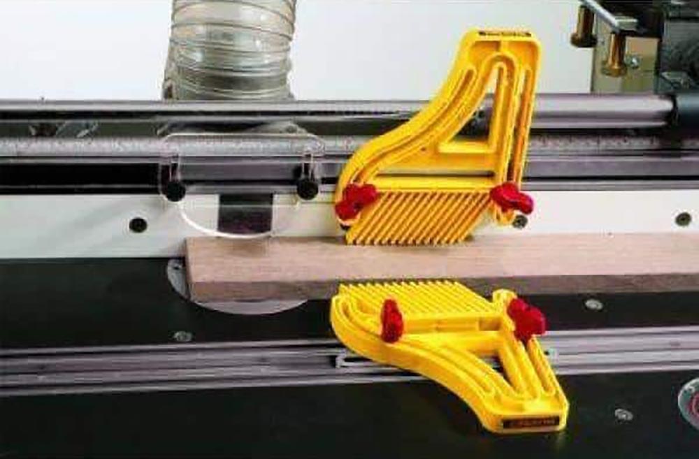 The Best Table Saw Accessories Milescraft Dual Tandem Feather Board for Table Saws