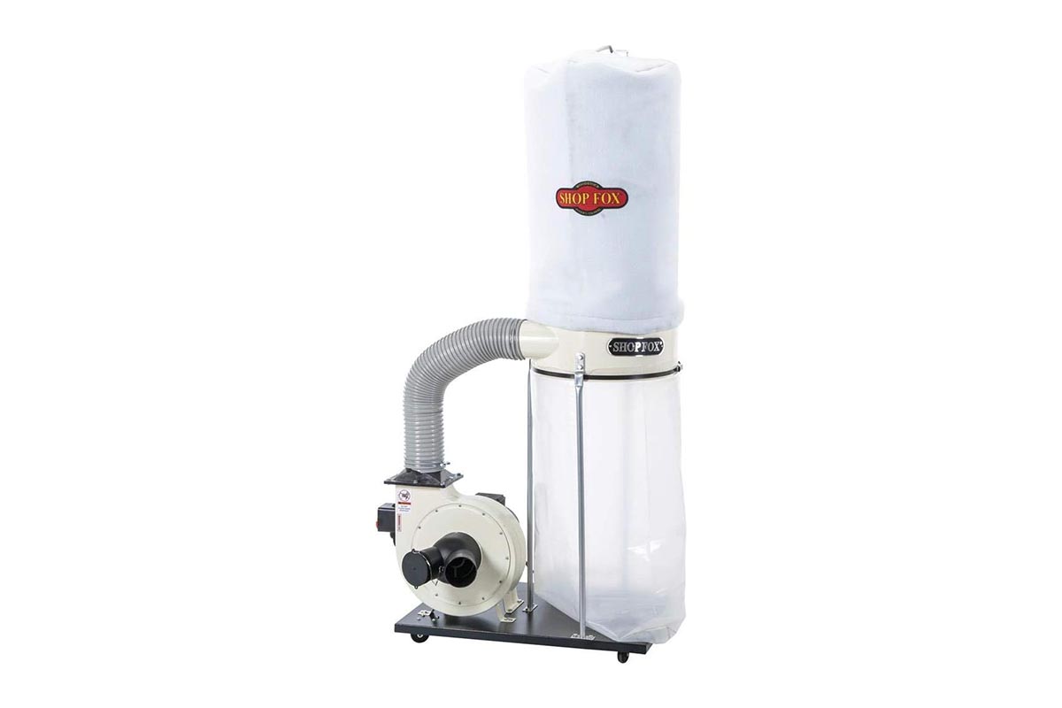 The Best Table Saw Accessories Shop Fox W1685 1.5-Horsepower Dust Collector