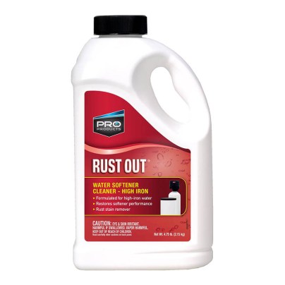 The Best Water Softener Salt Option: Rust Out Water Softener Cleaner