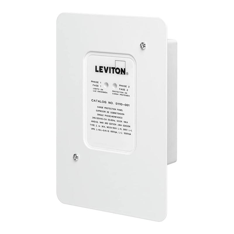 Leviton 51110-SRG Type 2 Residential Surge Protection