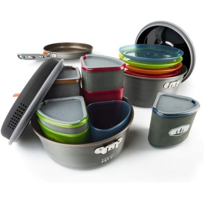 The Best Camping Cookware Option: GSI Outdoors Pinnacle Camper Cooking Set