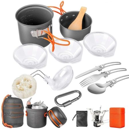 Limechoes Camping Cookware Set 