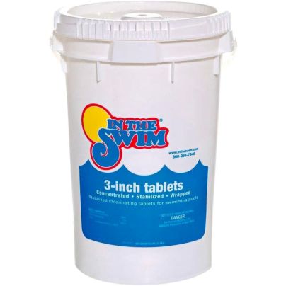 The Best Chlorine Tablets Option: In The Swim 3 Stabilized Chlorine Tablets