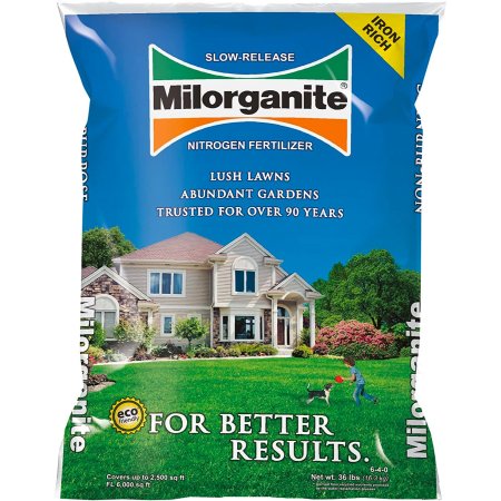  The Milorganite Fertilizer on a white background