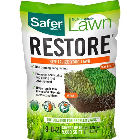 The Safer Brand Fertilizer on a white background