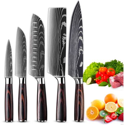 The Best Japanese Knife Set Option: Kepeak Kitchen Knife Set 5-Piece