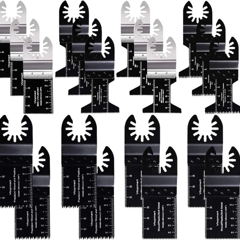  The Best Oscillating Tool Blades Option: Vtopmart Oscillating Tool Blades Kit