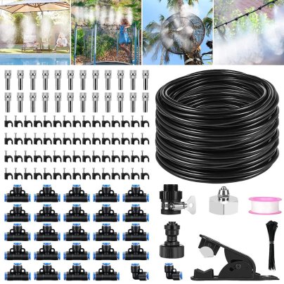 The Best Outdoor Misting Fan Option: XDDIAS Fan Misting Kit for Outdoor Cooling