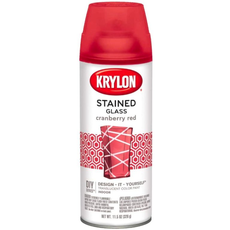  The Best Paint for Glass Option: Krylon K09035000 Stained Glass Aerosol Paint