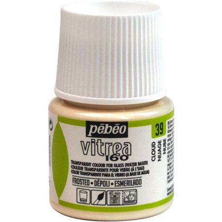 The Best Paint for Glass Option: Pebeo Vitrea 160, Frosted Glass Paint, 45 ml Bottle
