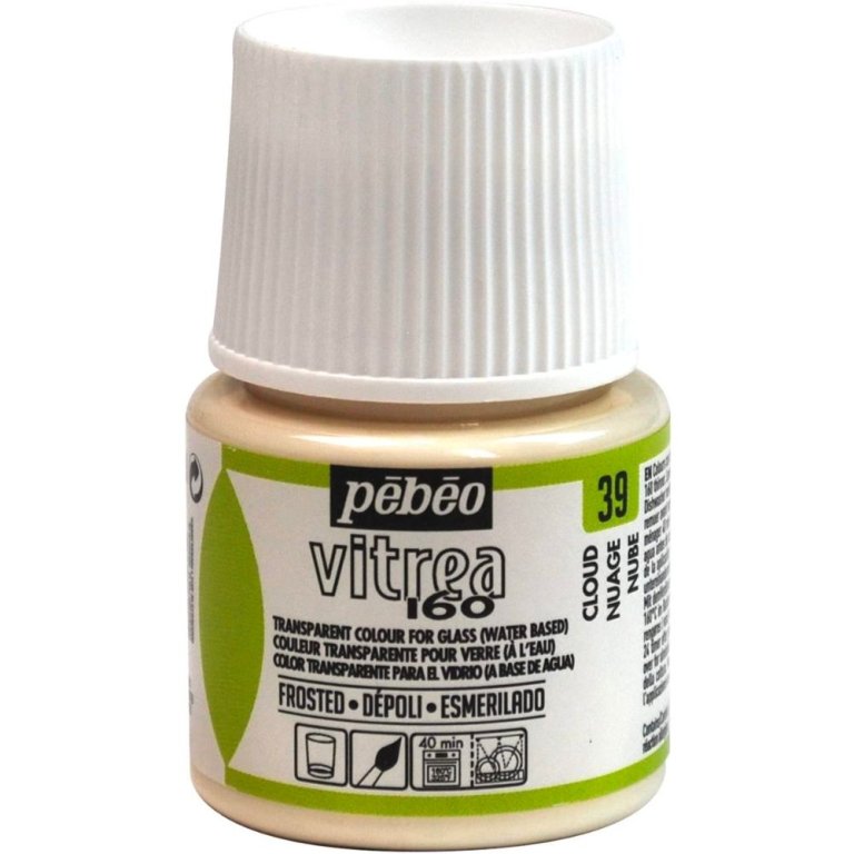  The Best Paint for Glass Option: Pebeo Vitrea 160, Frosted Glass Paint, 45 ml Bottle