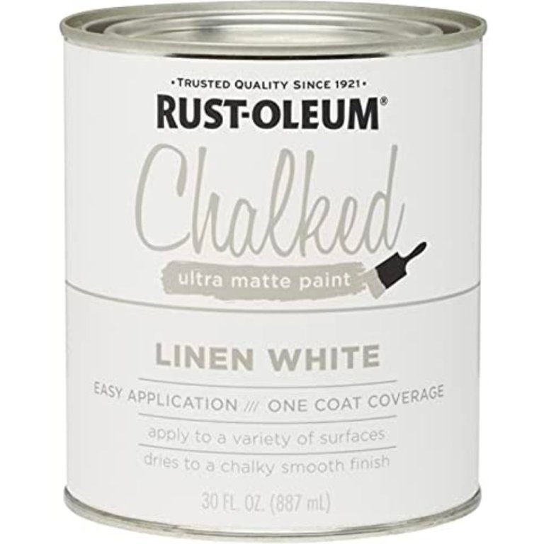  The Best Paint for Glass Option: Rust-Oleum Ultra Matte Interior Chalked Paint