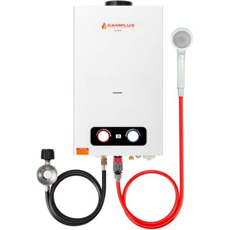  The Best Propane Tankless Water Heater Option: Camplux 2.64 GPM Propane Portable Water Heater