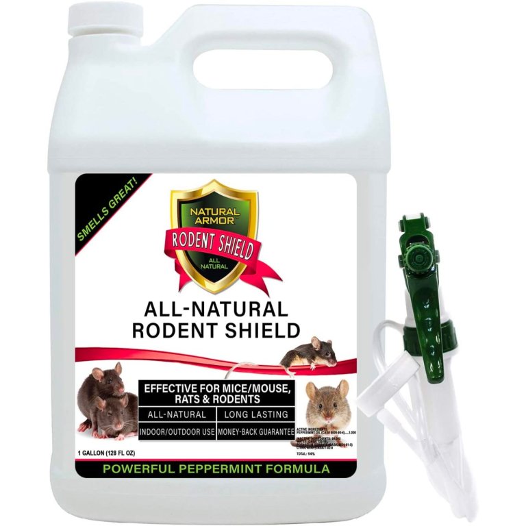  Bottle of Natural Armor Peppermint All-Natural Rodent Shield