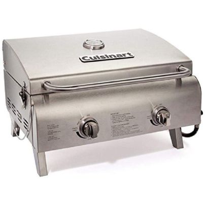 The Best Small Grill Option: Cuisinart CGG-306 Chef’s Style Propane Tabletop Grill