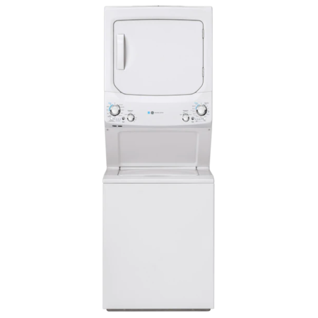 GE 3.9-Cu.-Ft. Washer and 5.9-Cu.-Ft. Gas Dryer