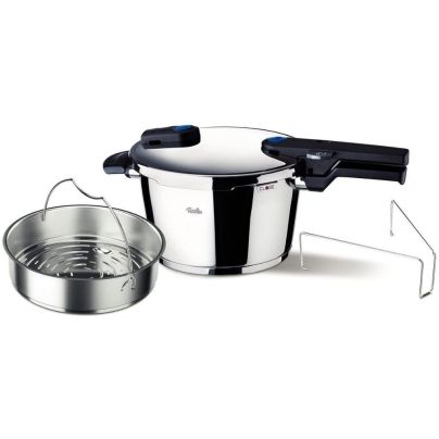 The Best Stovetop Pressure Cooker Option: Fissler Vitaquick Pressure Cooker Stainless Steel