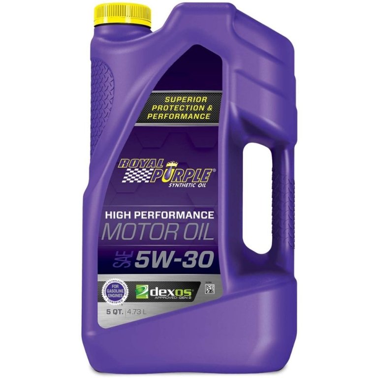  The Best Synthetic Oil Option: Royal Purple 51530 High Performance Motor Oil 5W-30