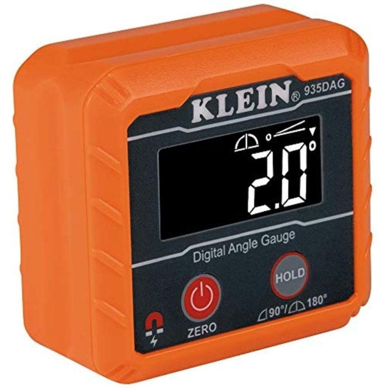  The Best Table Saw Accessories Option: Klein Tools 935DAG Digital Level and Angle Gauge