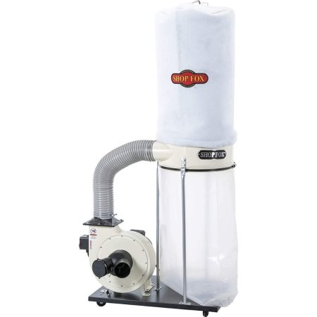  The Best Table Saw Accessories Option: SHOP FOX W1685 1.5-Horsepower Dust Collector