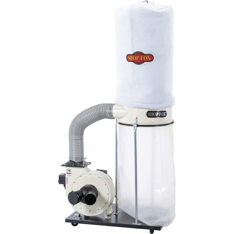  The Best Table Saw Accessories Option: SHOP FOX W1685 1.5-Horsepower Dust Collector