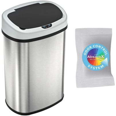 The Best Touchless Trash Can Option: iTouchless 13 Gallon SensorCan Touchless Trash Can
