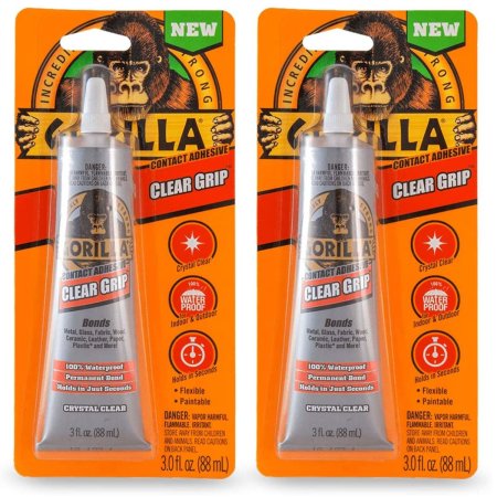  Gorilla Clear Grip Waterproof Contact Adhesive