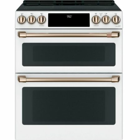 Cafe Smart Slide-In Convection Double-Oven Range
